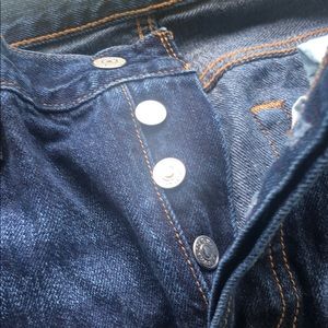 Levi’s woman’s button fly jeans 501